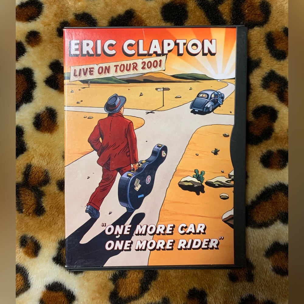 ERIC CLAPTON Live on tour 2001 one more car one more rider Dvd